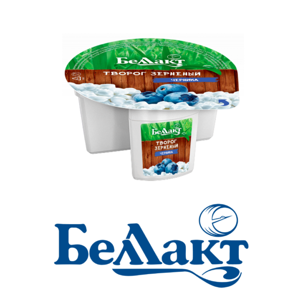 Творог зерненый "Черника"