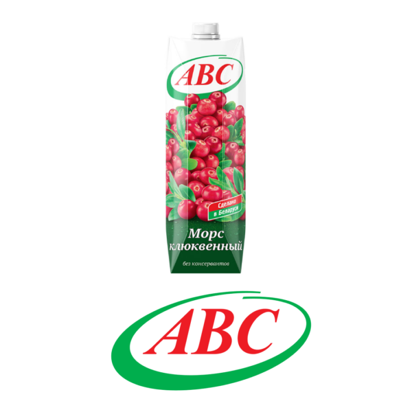 Морс клюквенный АВС